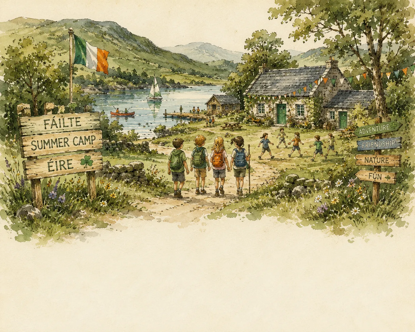 Nore Valley Park summer activities and pet farm