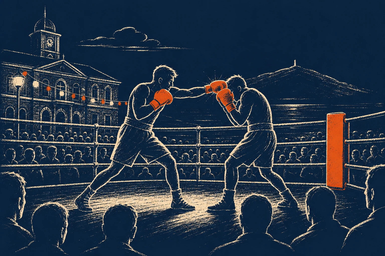 Boxers competing at Derry Boxing Club
