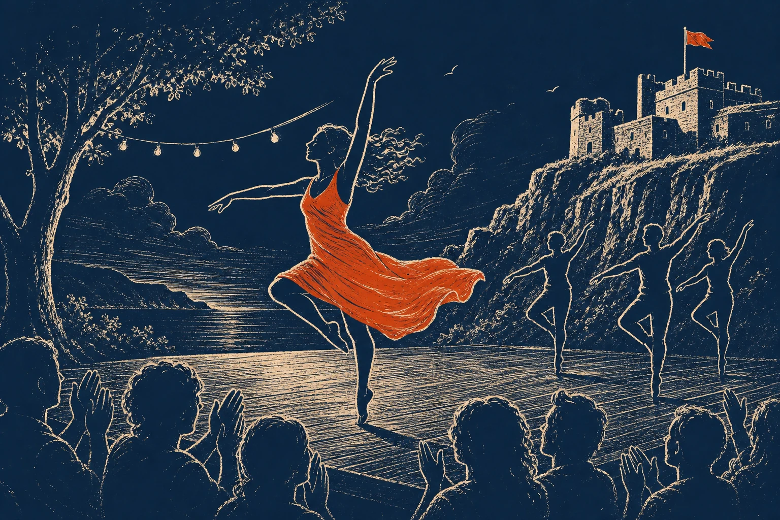 Multidisciplinary installation exhibition The Kite Ballet at The Dock