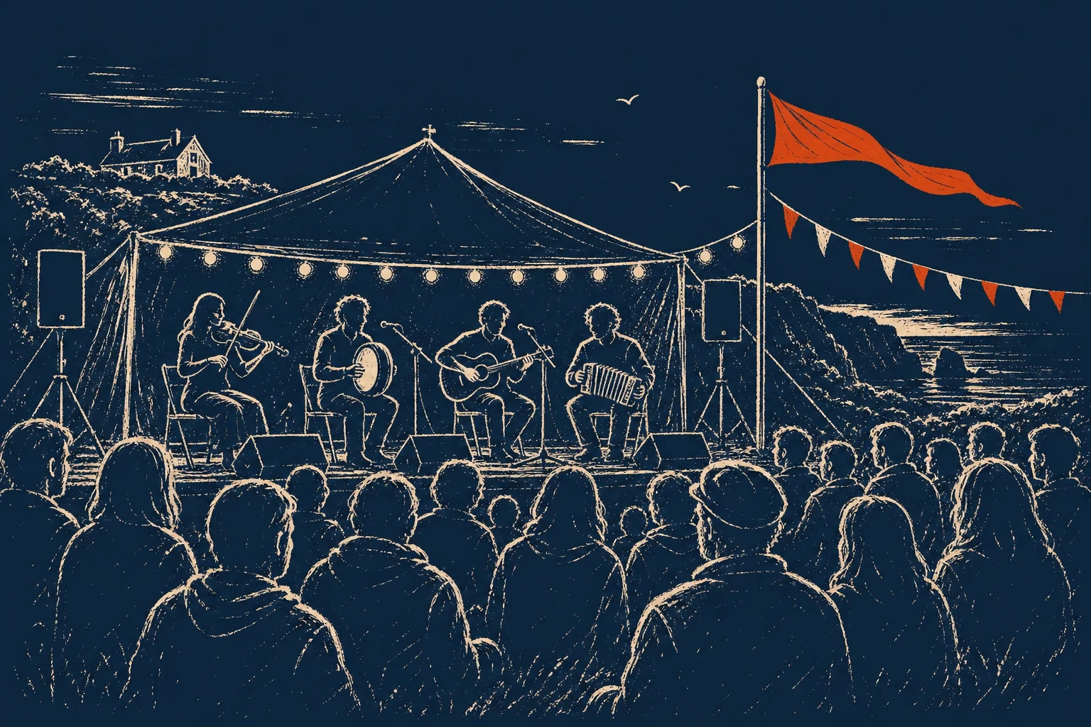 Concert listing for The Seeger Sessions Revival at Roscommon Arts Centre