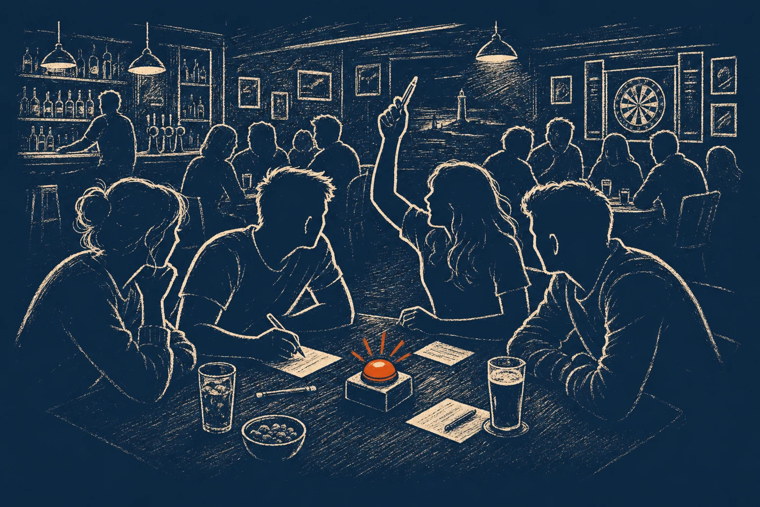 Community table quiz